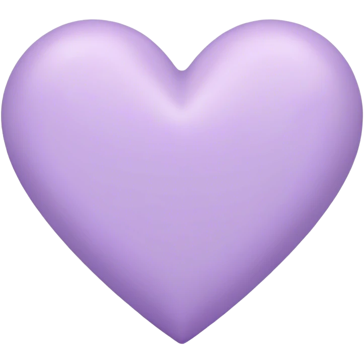 pastel purple heart emoji