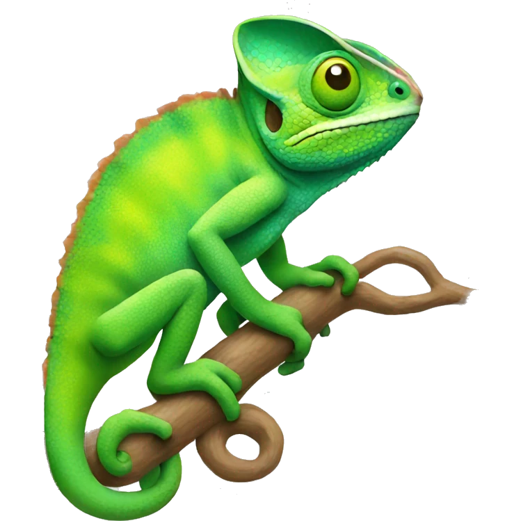 chameleon  emoji