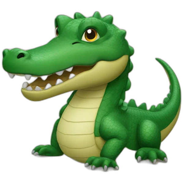 Chinese aligator emoji