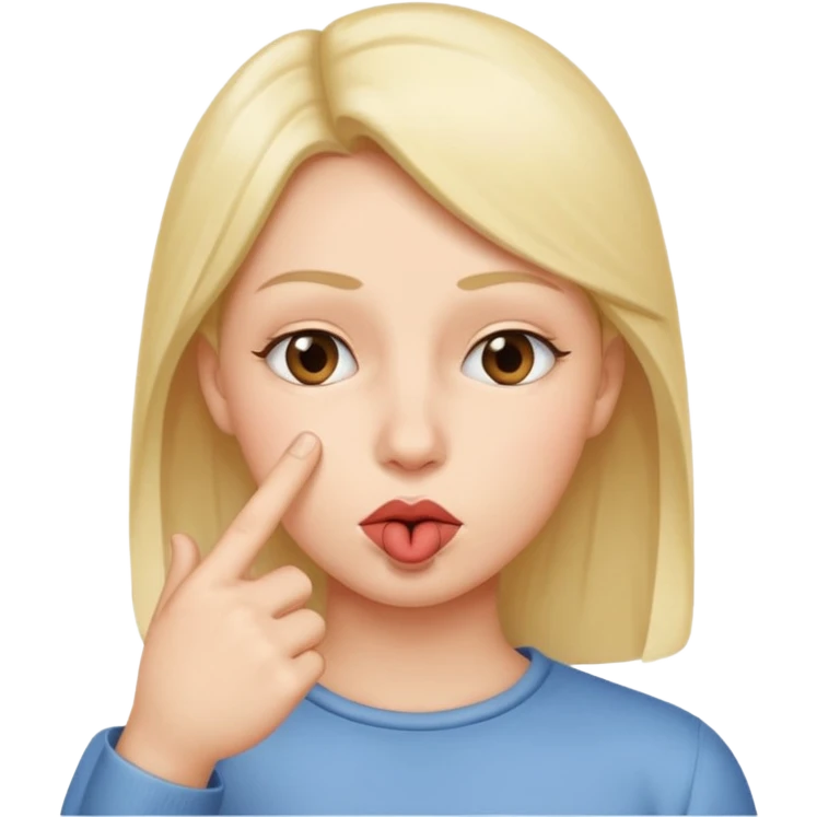 add-a-finger-in-front-of-the-pursed-lips-to-clearly-show-the-shushing-gesture emoji