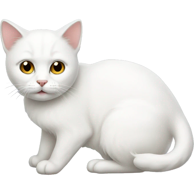 white cat  emoji