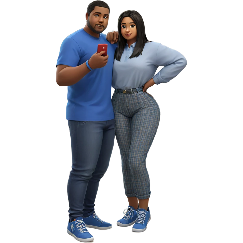 boys in blue shirt indoors emoji