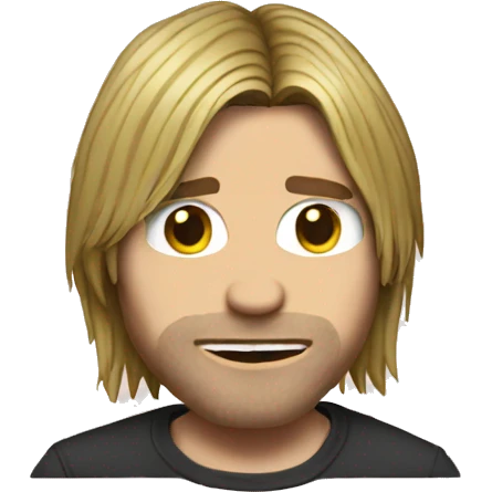 Kurt Cobain emoji