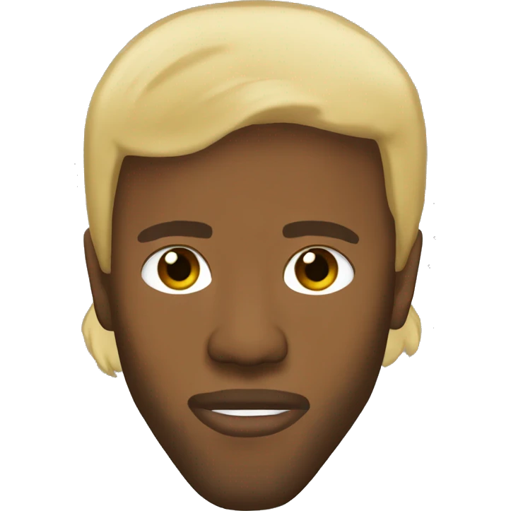 frank ocean with blond hair emoji