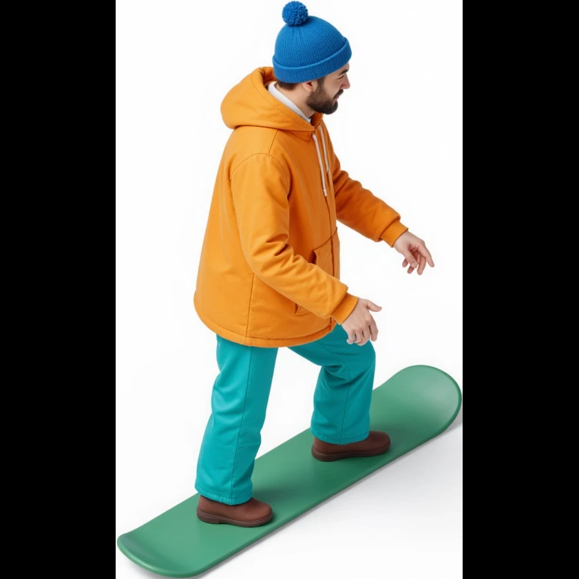 snowboarder  emoji