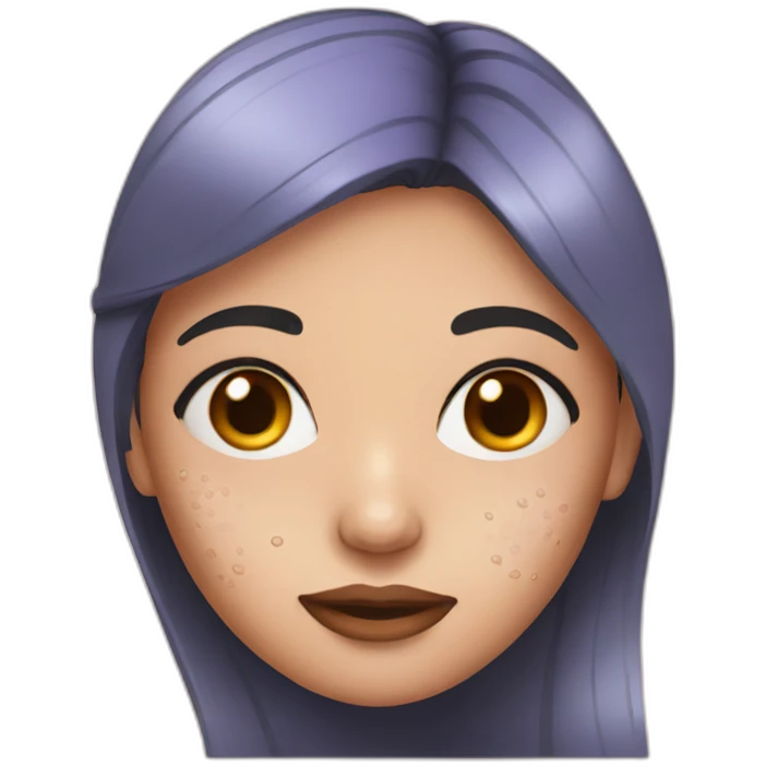 girl with acne emoji