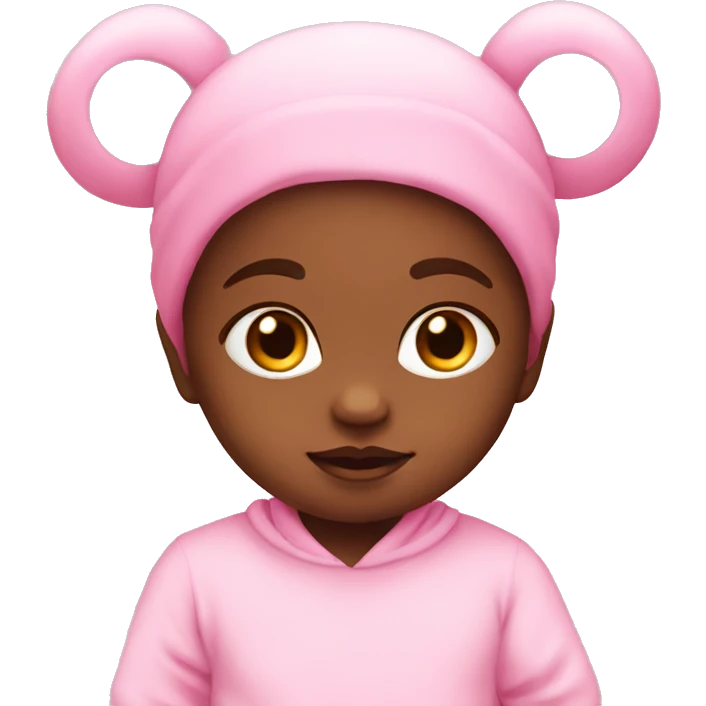 Heart pink baby emoji