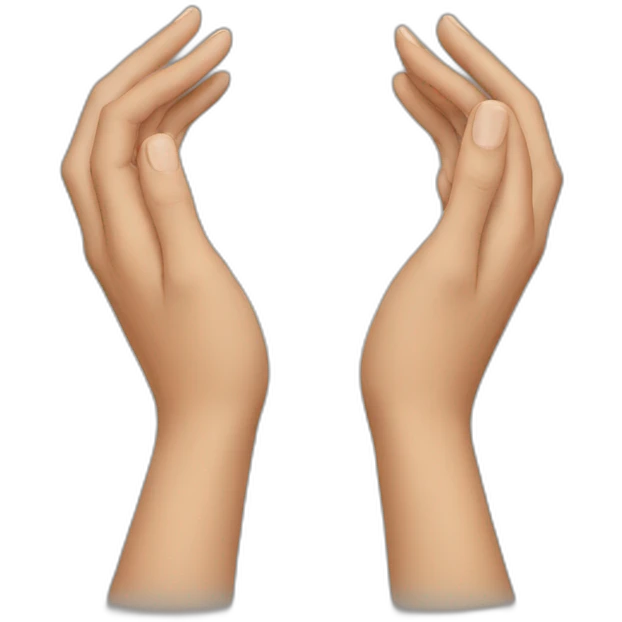hands holding emoji