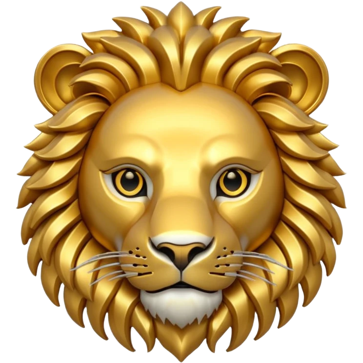 robot lion head emoji