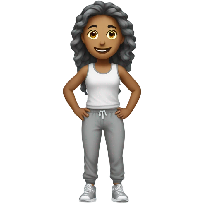 grey joggers emoji