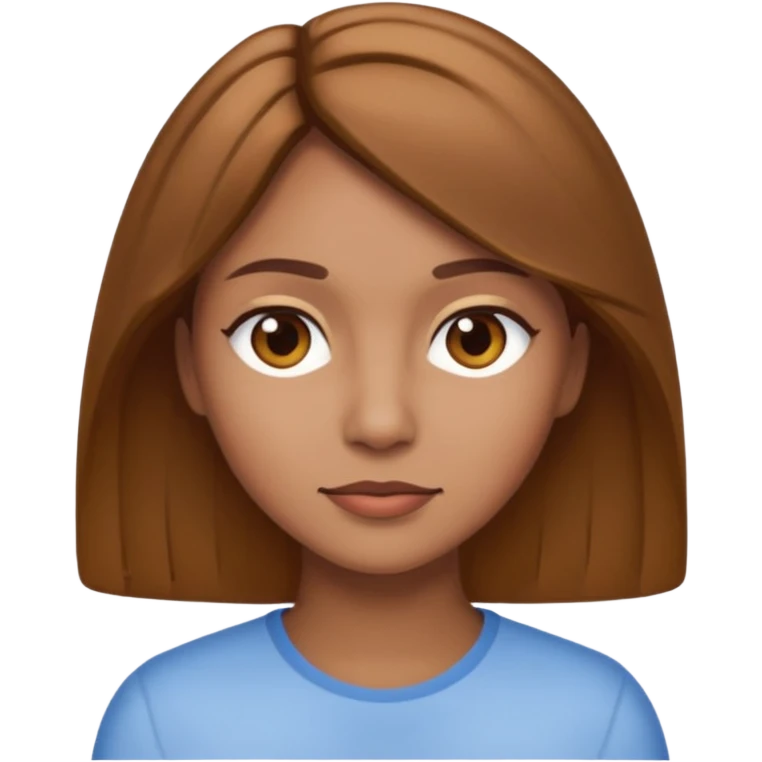 Carine marrone chiaro  emoji