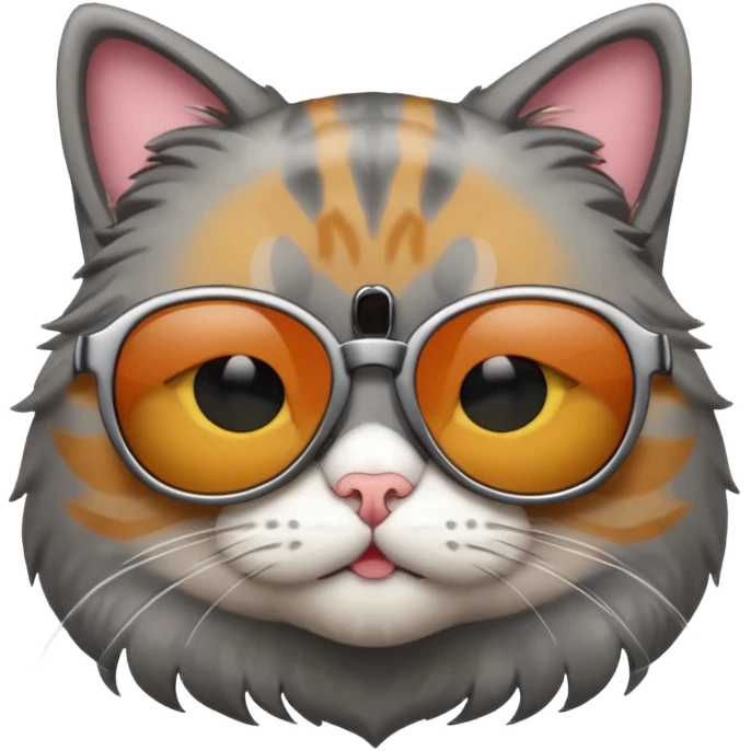 Cat wearing sunglasses emoji