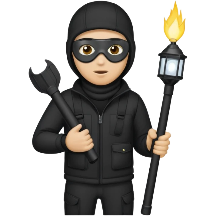 Burglar emoji