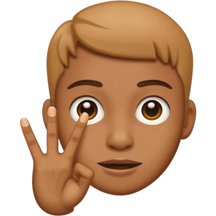 goochi and finger emoji