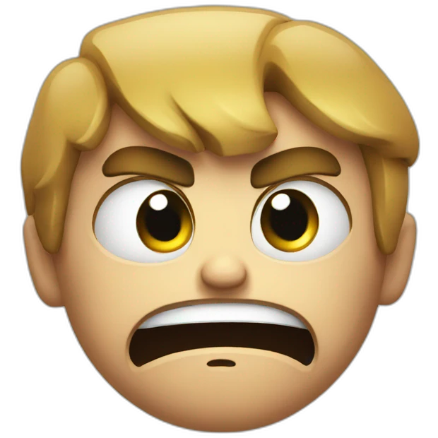 angry emoji
