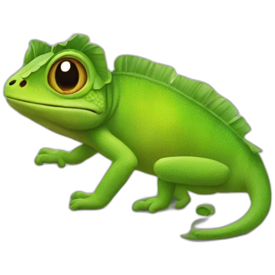 Caméléon emoji