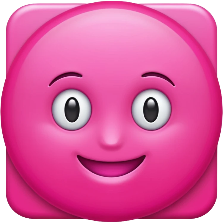 make a discord emoji role that is bright hot pink, almost neon for someone who host events- non gender specified emoji