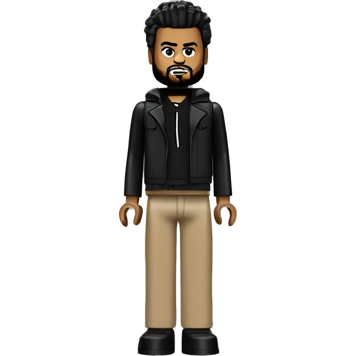 THE WEEKND lego full body emoji