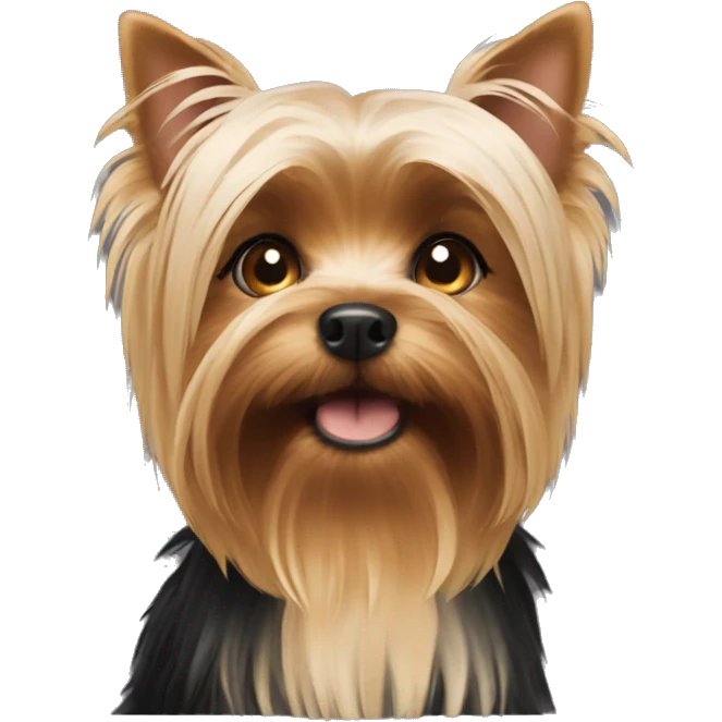 please make a Yorkshire terrier emoji emoji