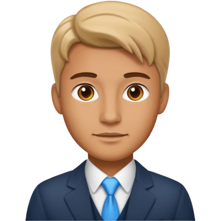 a handsome IT professional emoji