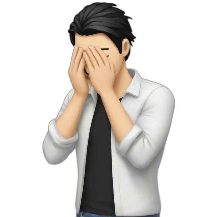 facepalm,-white-men.-black-hair,-straight-hair emoji
