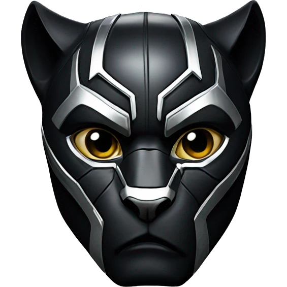 Black Panther, mask, Marvel emoji