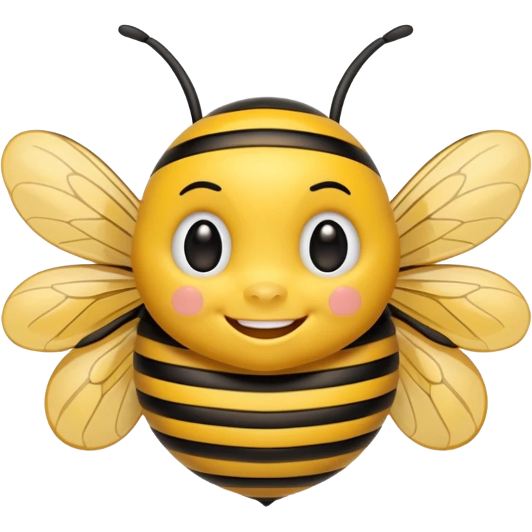 Cute bee emoji