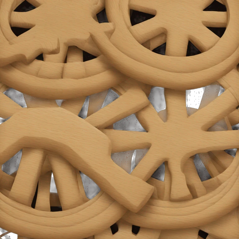 Wooden wheels  emoji