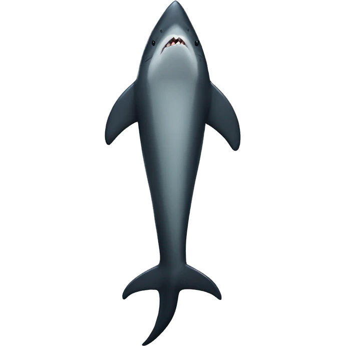 Replace someone's legs with a shark tail emoji