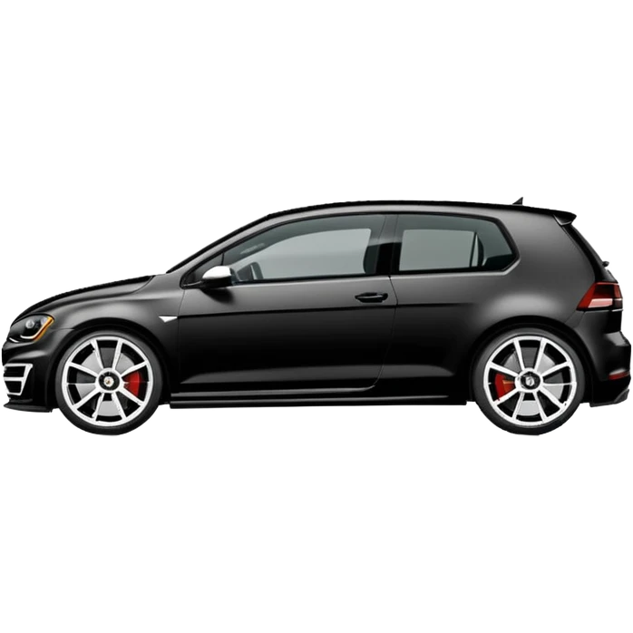 Black Edition Golf R MK7 on the side emoji
