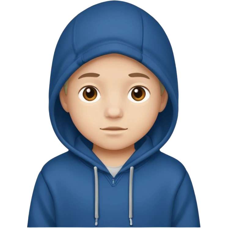 kid in hoodie emoji