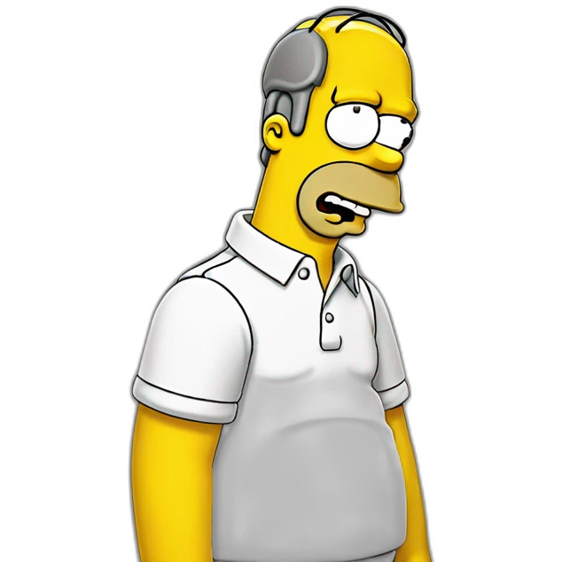 Homer Simpson Homer Simpson emoji