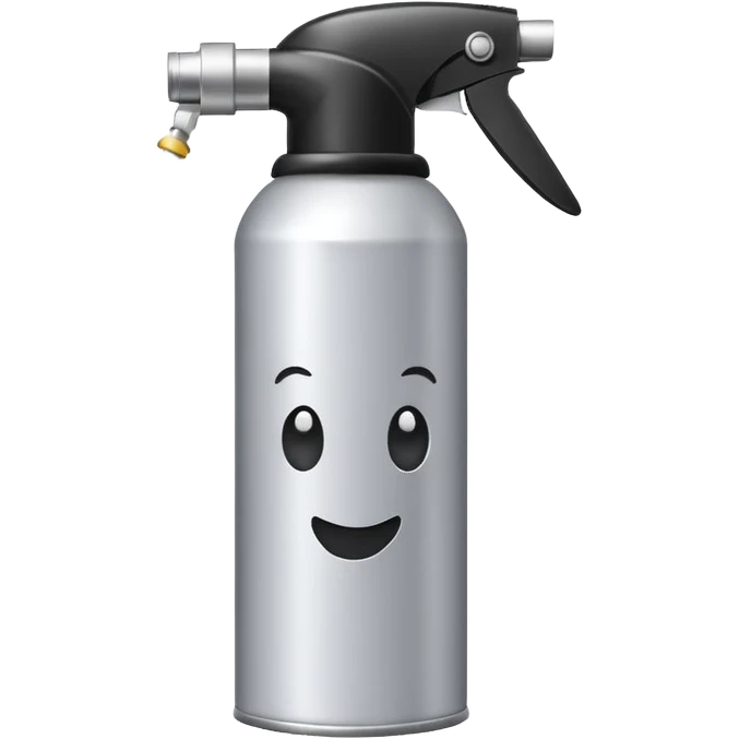Hairspray can cute emoji