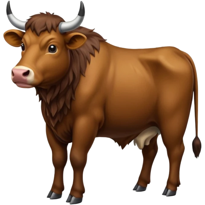 Cow And Wisent Hybrid emoji