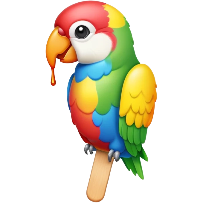 parrot popsicle emoji