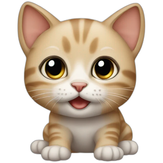 Baby cat emoji