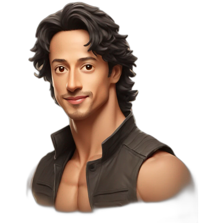 Tiger Shroff  emoji