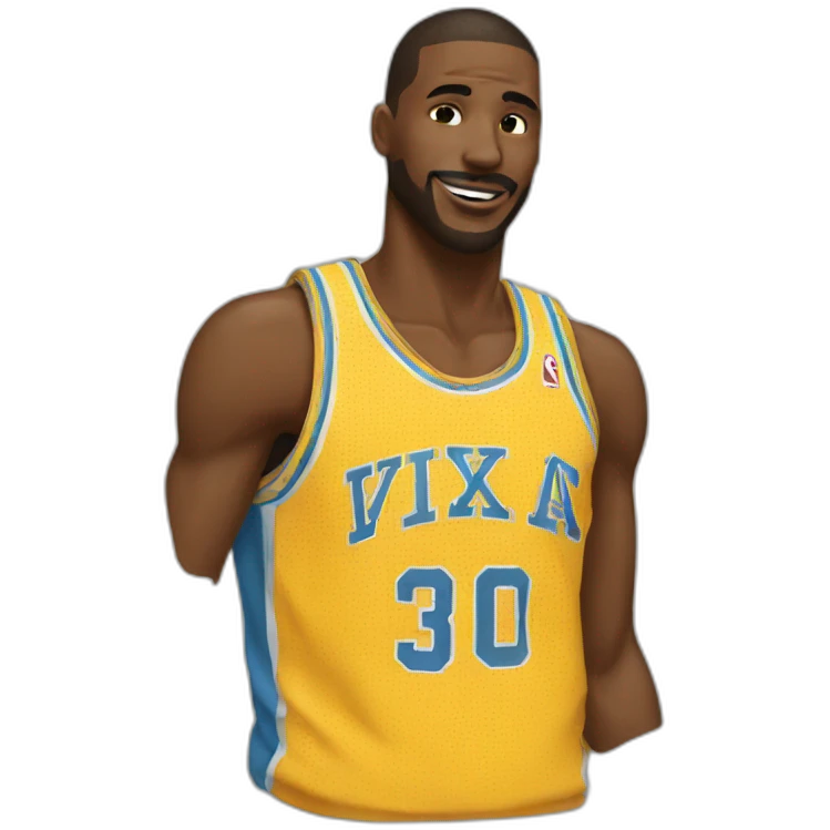 Un gars qui dunk emoji