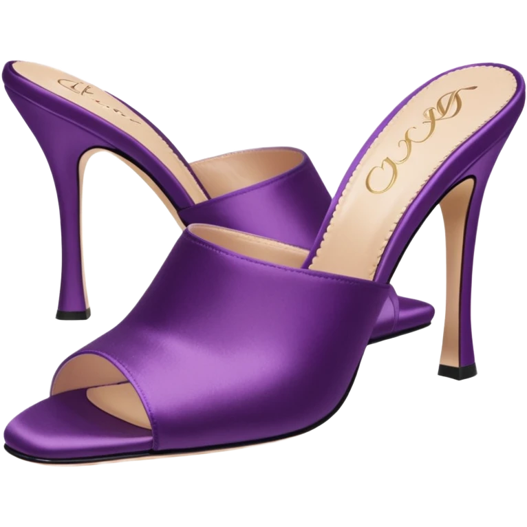 Agent Provocateur Elice Plum Mules
 emoji