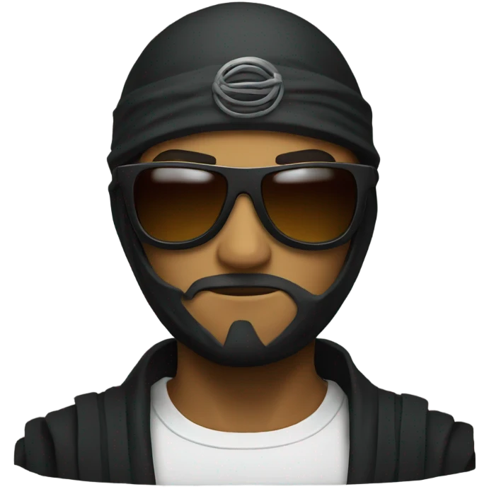 Ninja wearing shades emoji