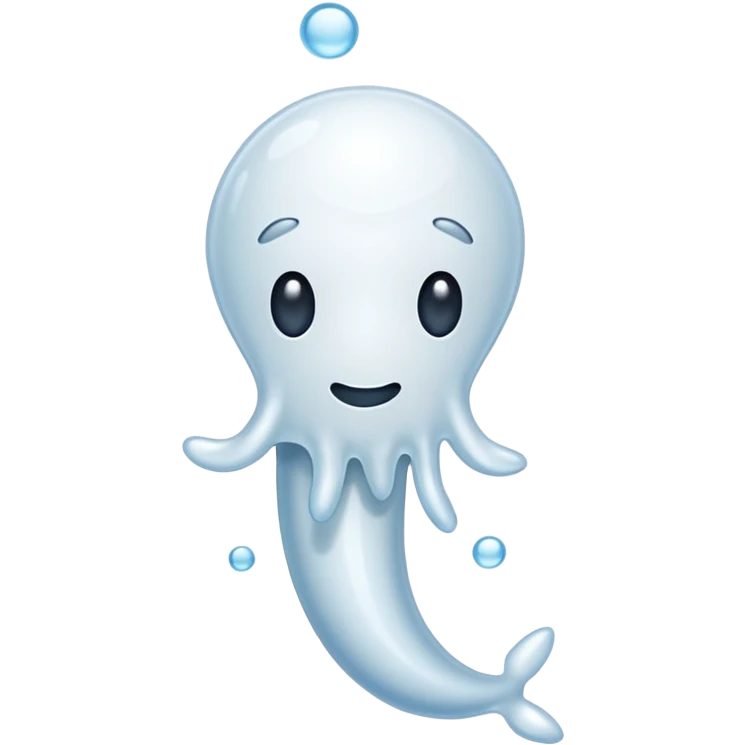 realistic sperm emoji