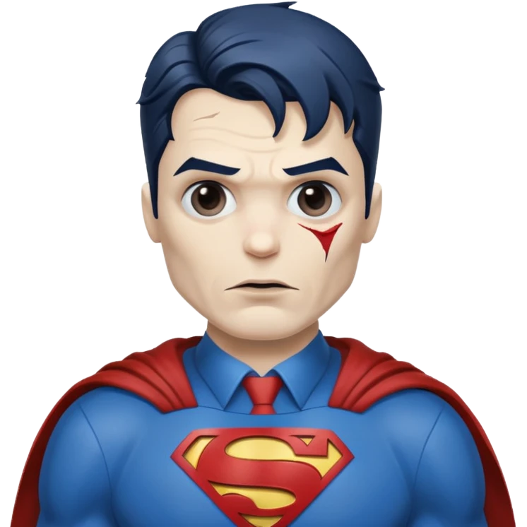 bizarro superman emoji