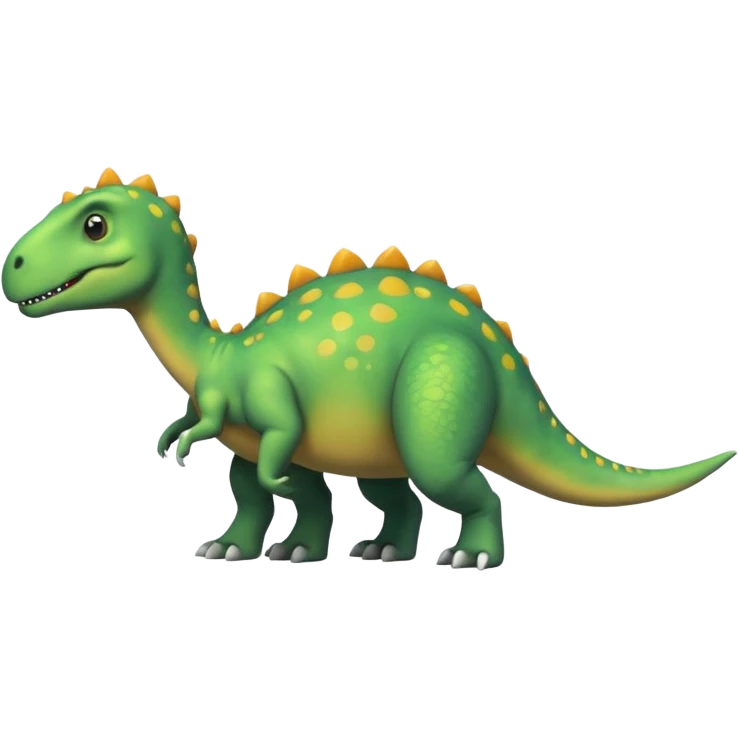 small herbivorous celestial dinosaur that walks on all fours with a short neck emoji