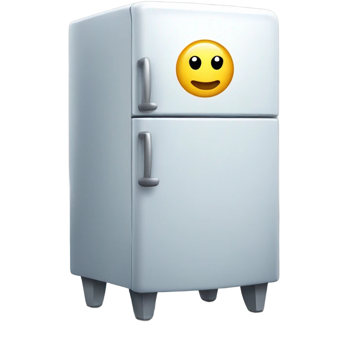 Make a walking refrigerator  emoji