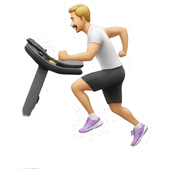Haciendo ejercicio emoji