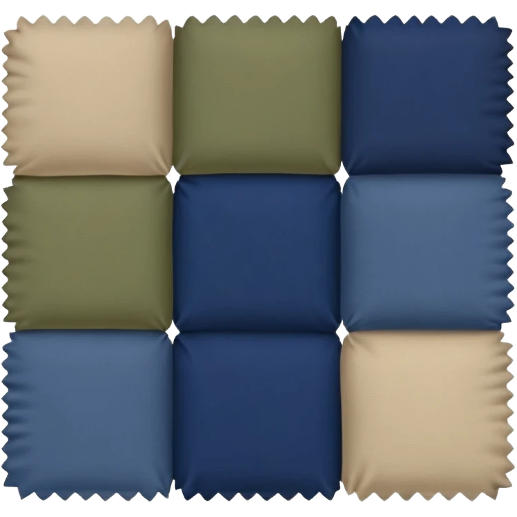 fabrics grey navy olive beige emoji