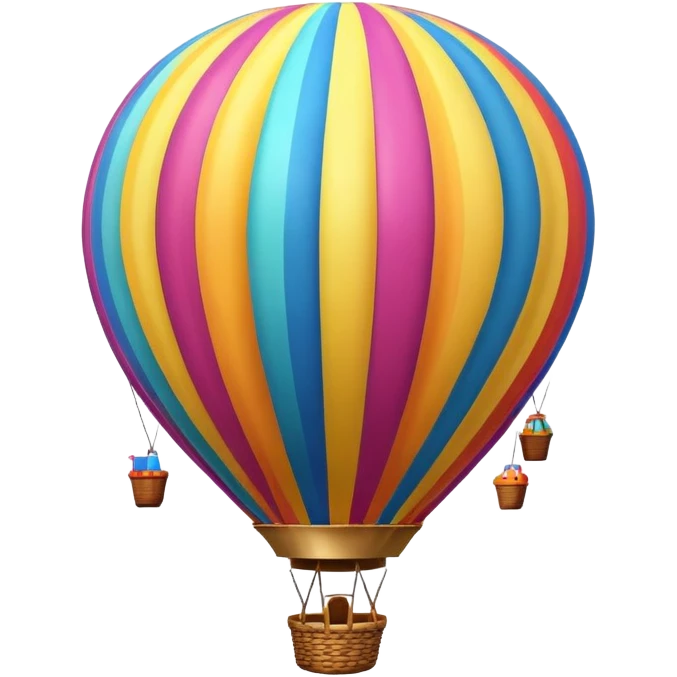Hot air balloon emoji
