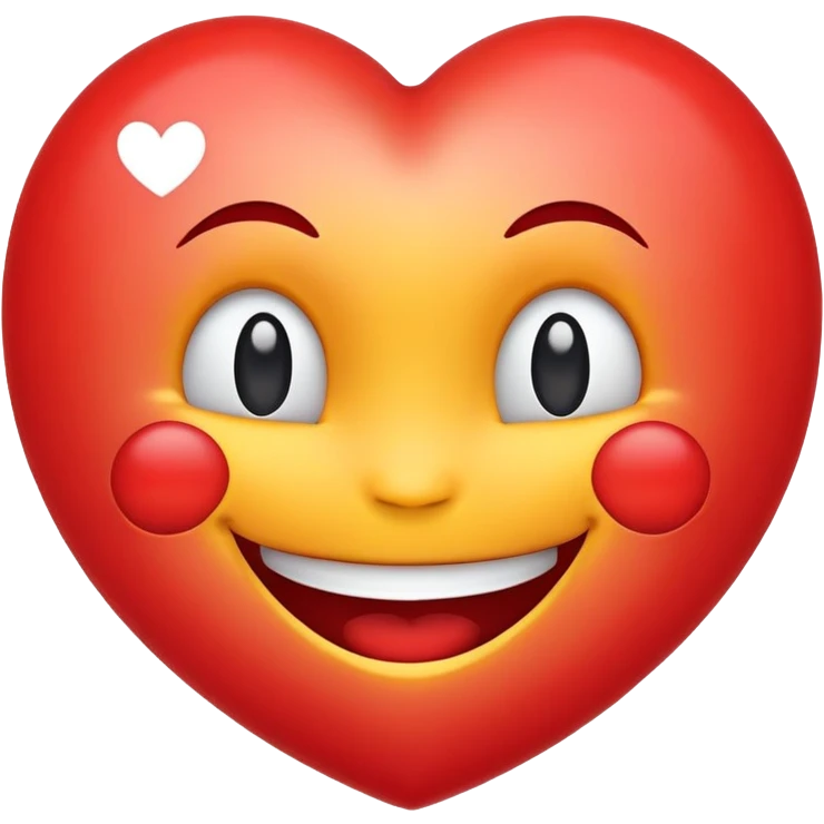 smile with heart emoji