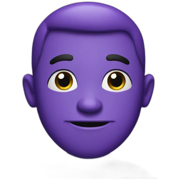 purple guy emoji