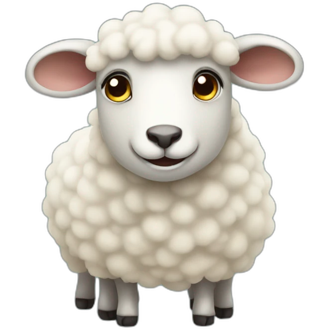 Little sheep emoji
